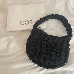 COS Mini Quilted Bag - Black